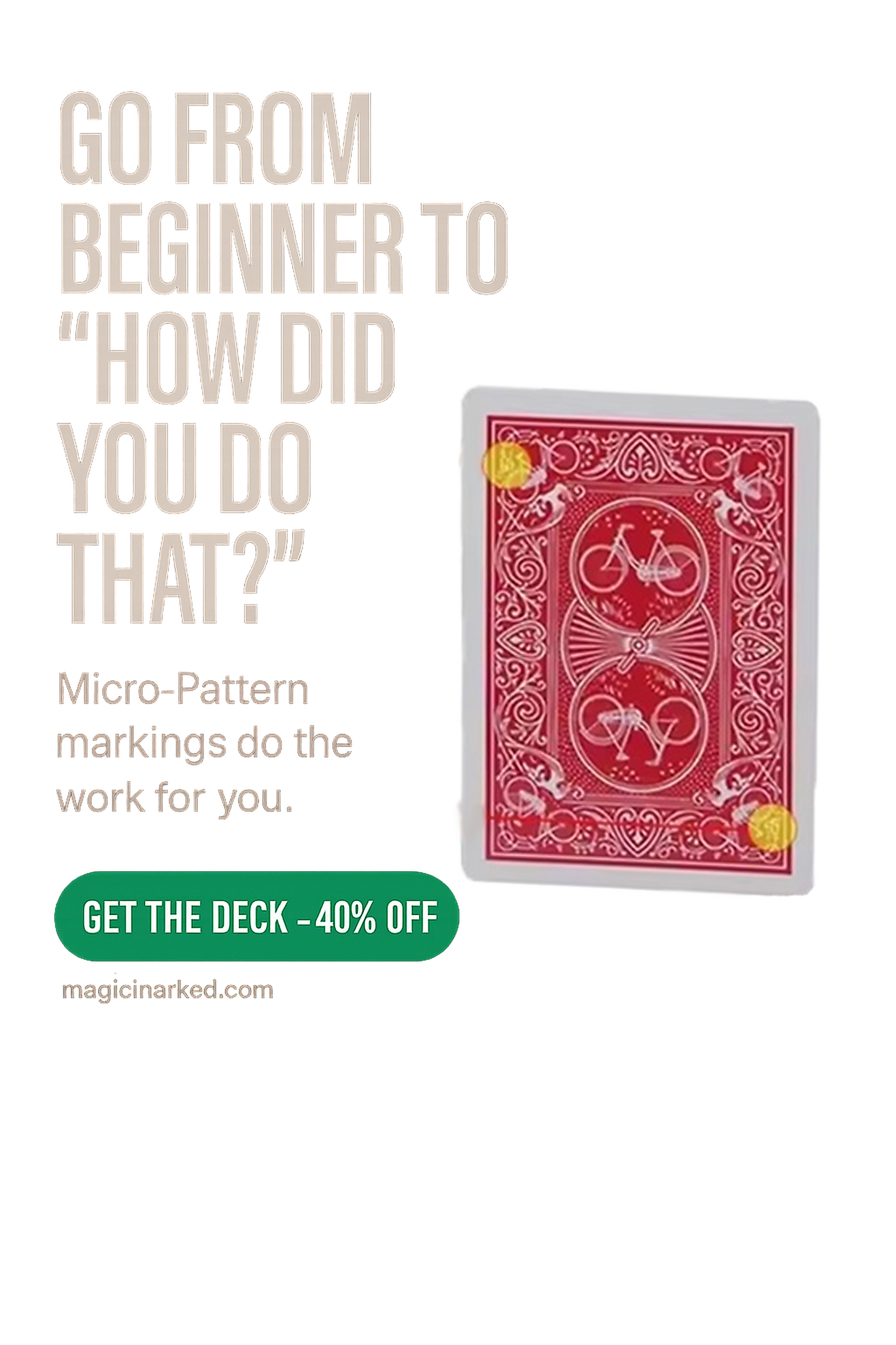MagicMarked Micro-Pattern Deck